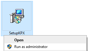 KPNoX Setup File - Run as Administrator